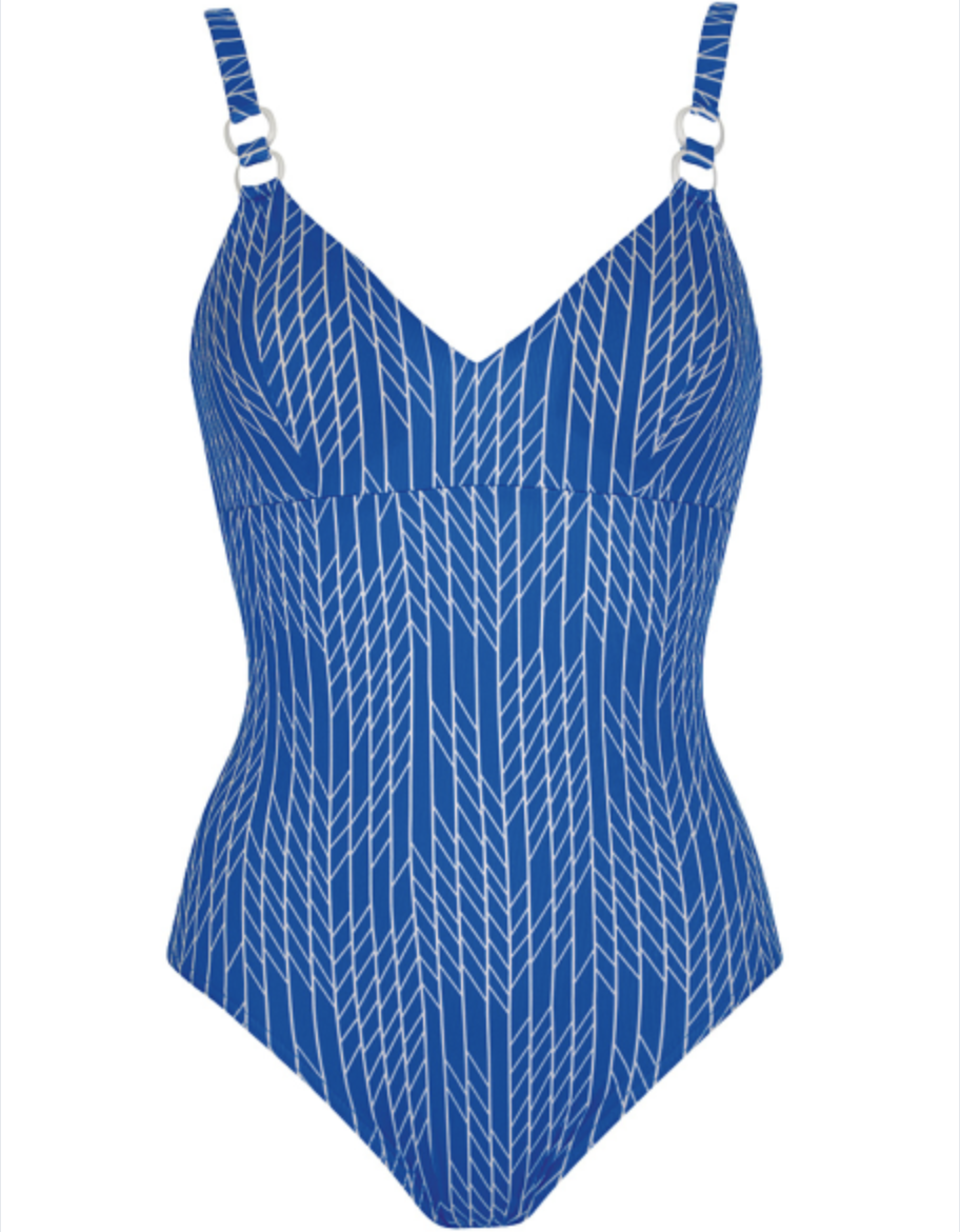 Sunflair Badpak Blauw Design - Lingerie Marijke Enkhuizen